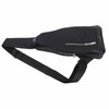 Small Chest Bag Black Color Oxford Fabric Sling Backpack with