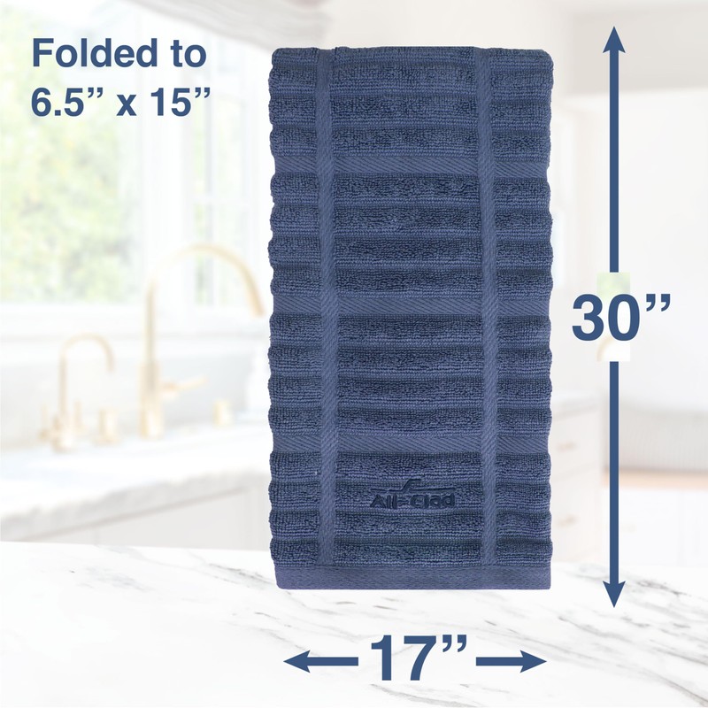 All-Clad Solid Kitchen Towel: Highly Absorbent, Super Soft Long Lasting