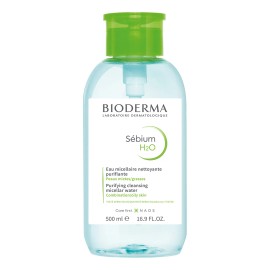 Bioderma Sébium H2O Agua Micelar 500ml Limpieza Profunda Rostro Piel Mixta 