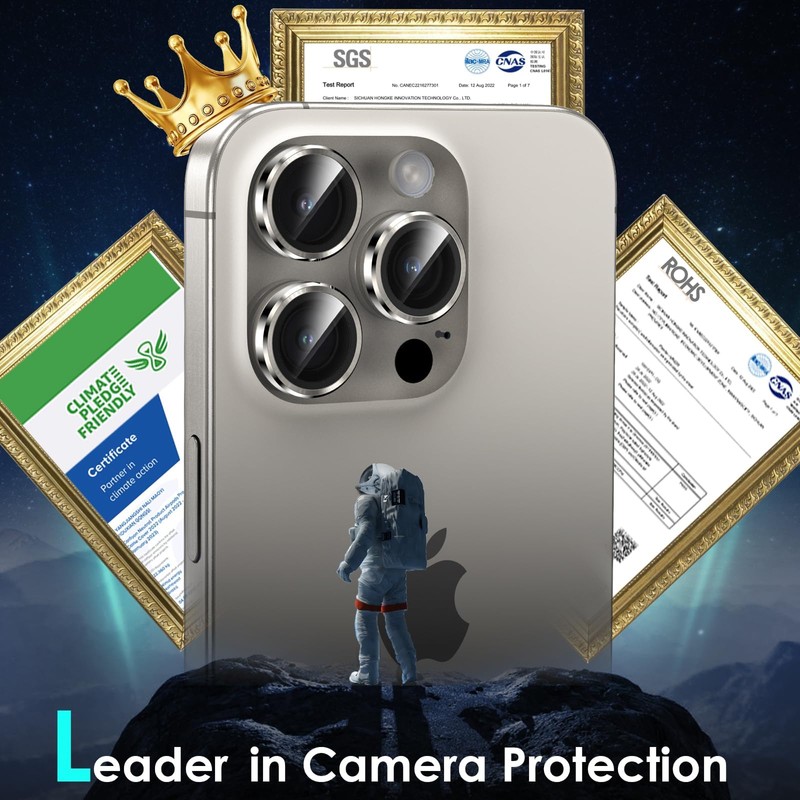 Smasener for 15 Pro - 15 Pro Max Camera Lens