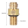 M18x1.5 Thread CO2 Cylinder Refill Adapter Pin Valve Converter Accessories