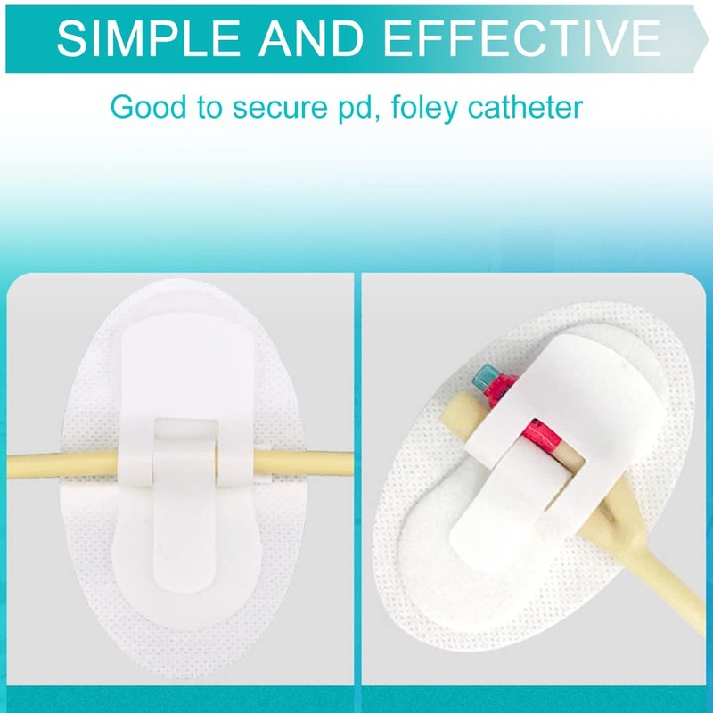 Feeding Tube Cover Catheter Fixiation J Peg Tubing Pads Supplies,