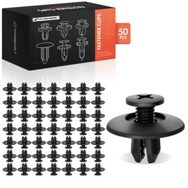 A-Premium 50PCS Nylon Quarter Panel Wheel Opening Molding Screw Retainer Clips Compatible with Toyota Camry, RAV4, RAV4 Prime, Corolla, Prius, Tacoma, Highlander, Tundra, Sienna, 4Runner, Matrix