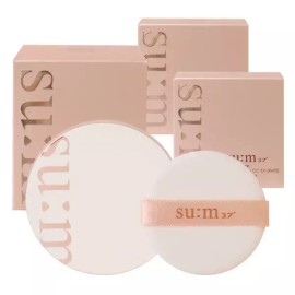 suhm37° 숨37 선 어웨이 쿨링 선 씨씨 이엑스 스페셜 기획세트 (본품1+리필2) /선쿠션 SU:M37 Sun Away Cooling Sun CC EX Special Set (1 Original + 2 Refills) / Sun Cushion