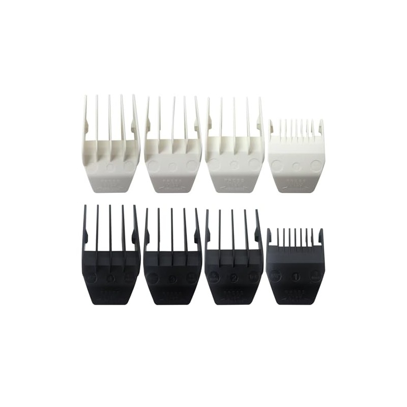 Upgraded 8-pack Clipper Guides for Wahl Professional peanut trimmers 8685,