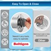 Boat Fuel Deck Fill/Filler with Keyless Cap with Screws, Marine