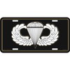 U.S. Army Airborne License Plate with Frame
