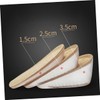 Outanaya 2pairs Height Increase Shoes Pads Comfortable Inner Soles Non-slip