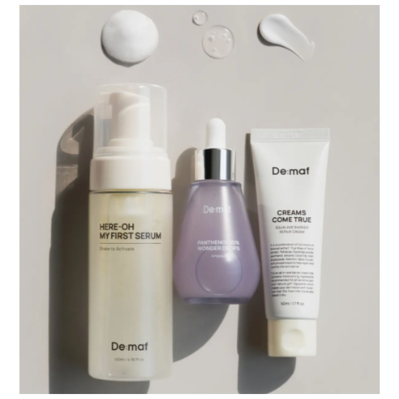 DE:MAF Skin Barrier Set 3items (Here-oh My First Serum 145ml