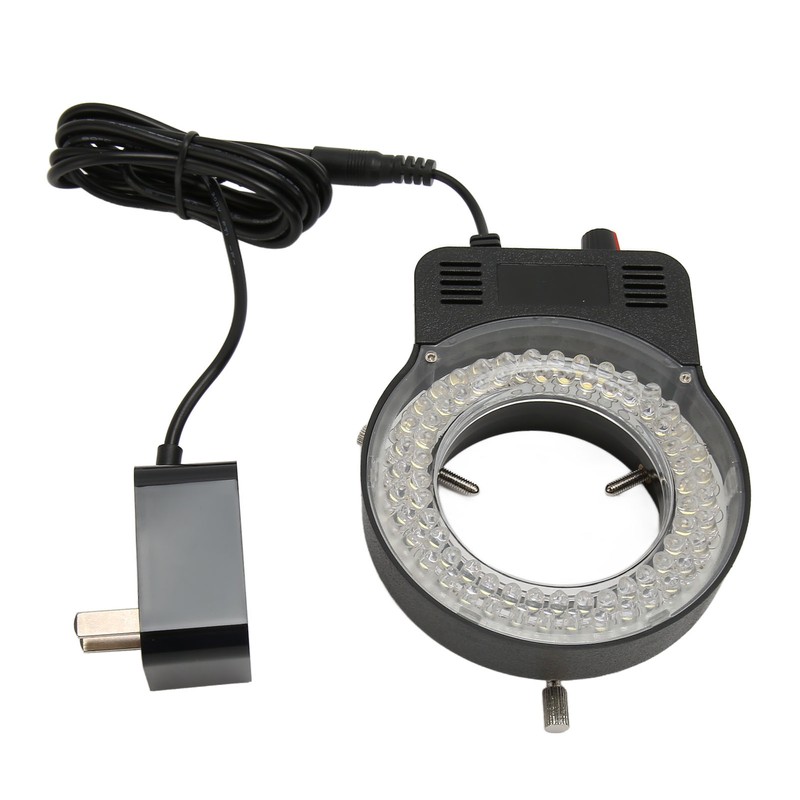 Microscope Ring Light 52 LED Beads Adjustable Easy Mounting Ring