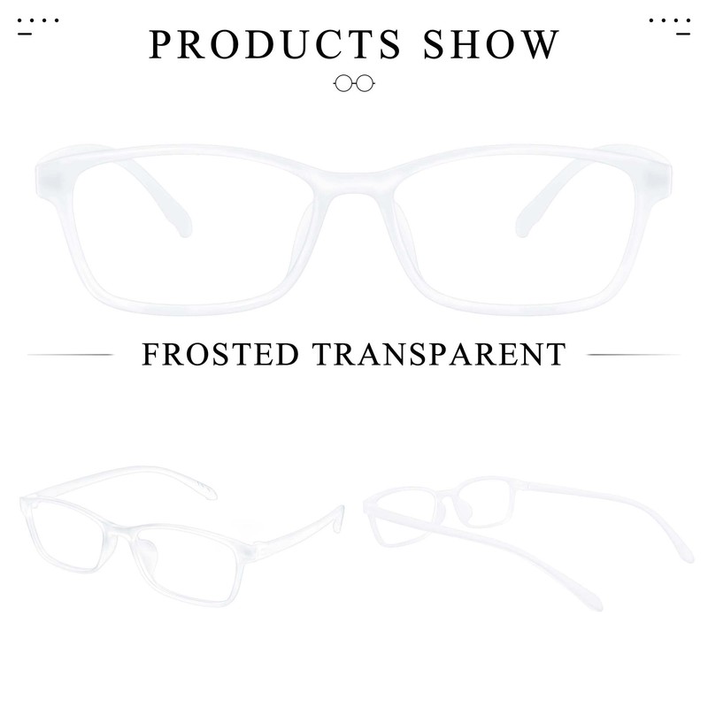 SooGree Clear Blue Light Blocking Reading Glasses Computer Readers for