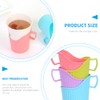 Disposable Paper Cup Holder: 24Pcs Coffee Sleeves Insulation Cup Reusable