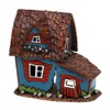 40644 Ceramic Tea Light House Tea Light Holder Half-timbered House