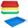 DBOO 5 Pcs Plastic Trays Anti-Slip - Activity Plastic Tray