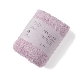 Imabari Towel CUOL Quol, Skincare Face Towel, Pink, Made in Japan, Gift, Heartwell, Sensitive Skin, Atopic, Soft, Cleansing
