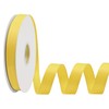 LoomJoyz Double Sides Yellow Grosgrain Ribbon for Gift Wrapping 15mm×45