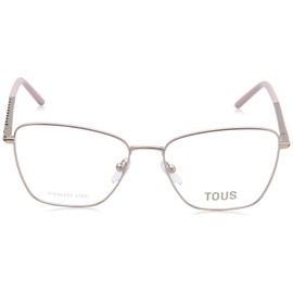 TOUS Women's Eyeglass Frame Vto465 Sh.red Gold W/Coloured Parts 54/16/135 Sunglasses, Sh.red Gold W/Coloured Parts