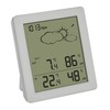 TFA Dostmann Wireless Clear Weather Station, 35.1168.02, with Outdoor Sensor,