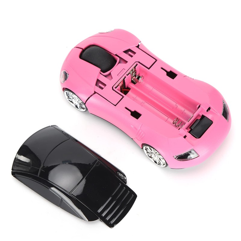 2.4GHz Wireless Mouse, Sport Car Shape Optical Cordless Mice with