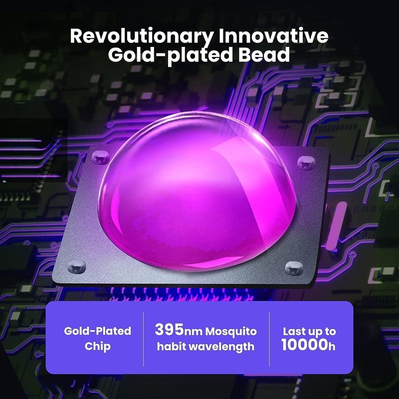 COKIT Indoor Insect Trap, 2 Mode Catching Flying Insects with