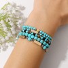 5Pcs Jade Bracelet for Women 4mm Green Aventurine Bracelet Green