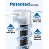 NOVETE Under Sink Water Filter, 1/4" Direct Connect, Update 3