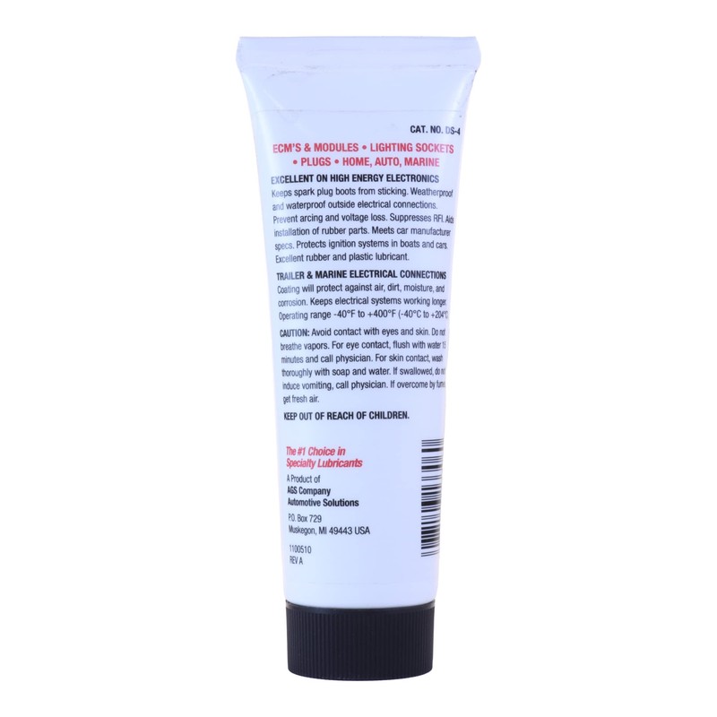 AGS Dielectric Silicone Grease Compound for All Electrical Components and