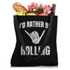 Vintage BJJ I'd Rather Be Rolling Grappling Jiu Jitsu Tote