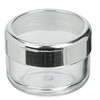 Kosmetex Empty Container 6 ml Clear Plastic Jar, Cream Tin,