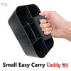 Enjoy Organizer 3 Pack Small 6 Compartment Multiuse Caddy Organizer