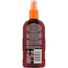 Malibu Sun SPF 8 Bronzing Tanning Oil – 200 ml Tropical Coconut-Scented, Water‑Resistant Oil for Skin That Tans Easily – Low UV Protection with UVA/UVB Filters – Accelerated Natural Tan