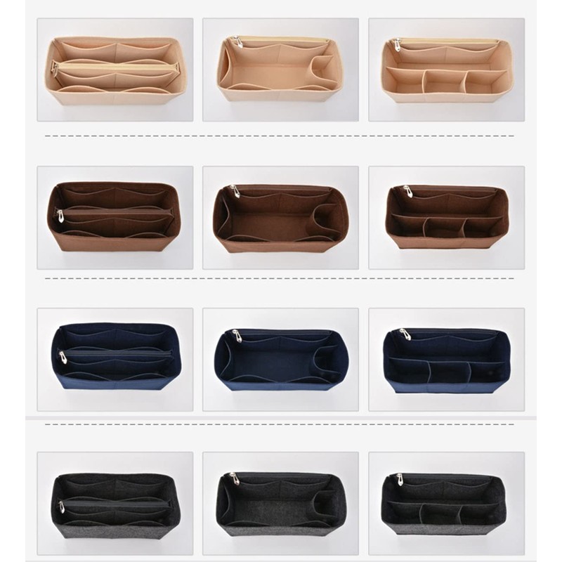 Lckaey Purse Organizer Insert for coach bag insert tote organizer