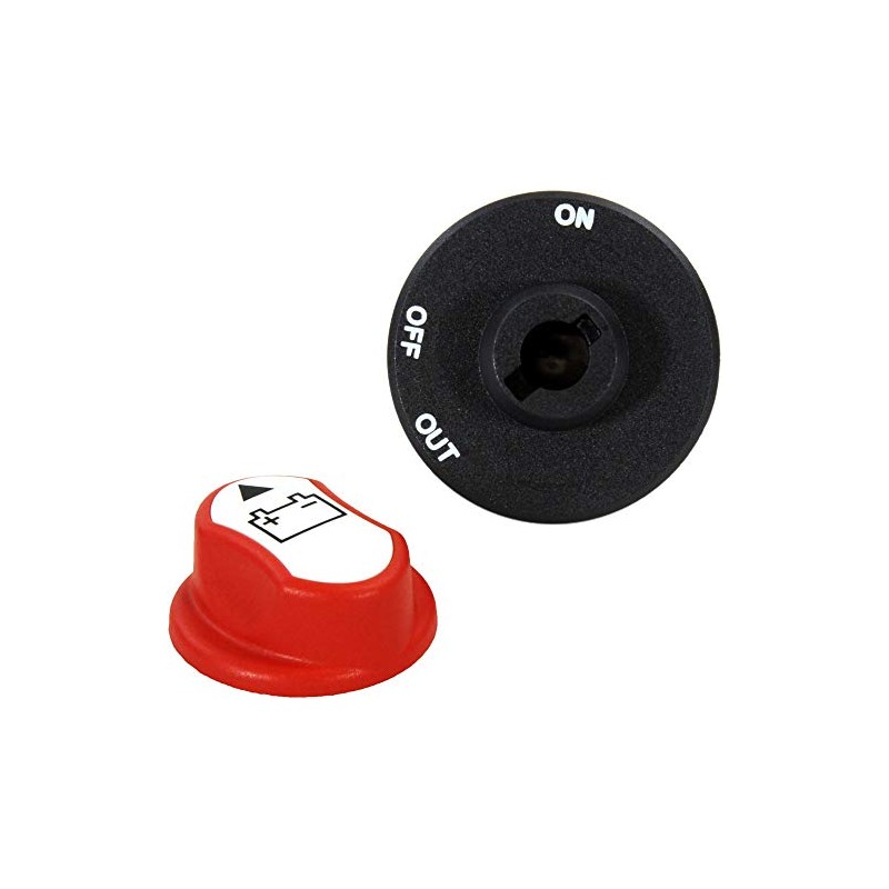 Powerwerx PanelHDSW-K Heavy Duty 100A Mini Panel Mount ON-Off Battery