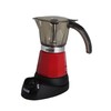 Imusa 6 or 3cup Electric Espresso Maker, Red