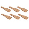 6-Piece Olive Wood Kitchen Set Consisting of 6 Raclette Spatulas