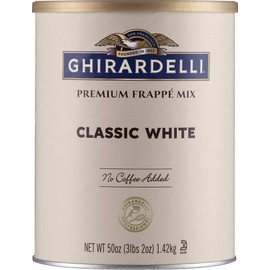 Ghirardelli Classic White Frappé Mix, 3.12 lb Can