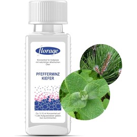 Florage 100 ml Sauna Infusion Peppermint Pine – 50 Years of Experience as a German Fragrance Manufactory, High Yield Infusion for the Sauna, Many Infusion Fragrances, Vegan and Not Tested on Animals