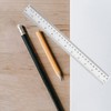 YouOKLight Plastic Ruler 30cm, Clear Ruler,Transparent Ruler 12 inch,Metric Ruler,Ruler