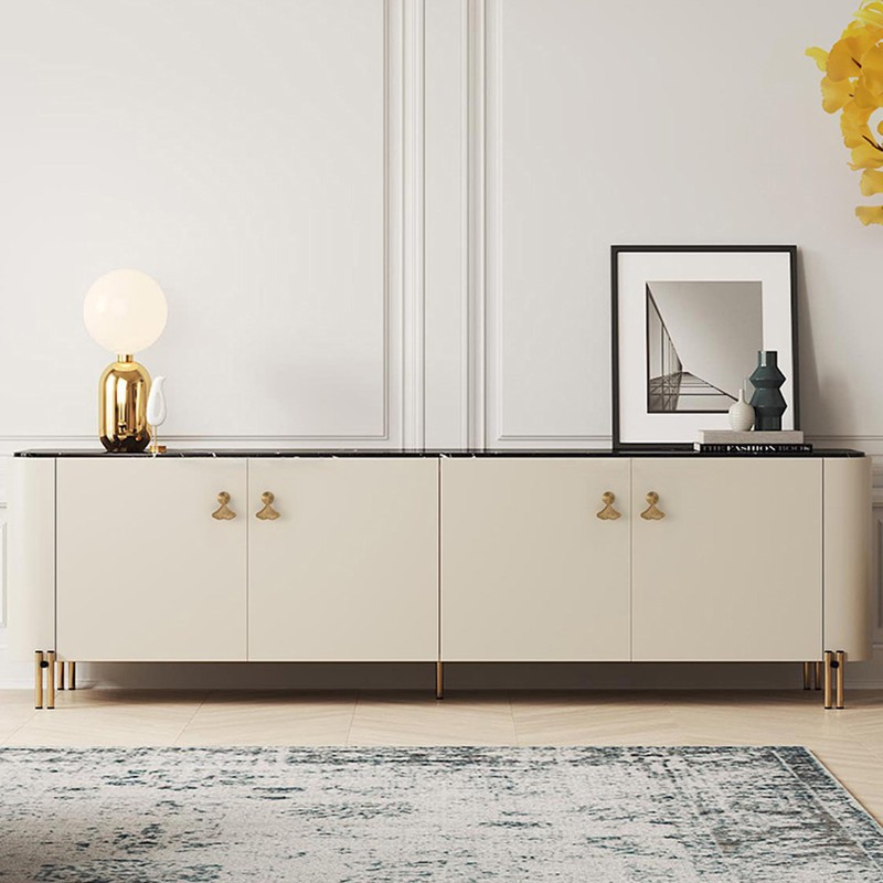 6 PCS Golden Ginkgo Leaf Shape Knob Handles, Drop Pendant