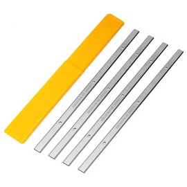Ninehole Set of 4 HSS Planer Blades 333 mm, 333 mm Planer Blade Suitable for Metabo DH 330/316, Planer Blade, 333 x 12 x 1.5 mm