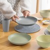 Teivio 20-Piece Kitchen Wheat Straw Dinnerware Set, Service for 4,
