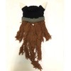 YEKEYI Viking Beard Beanie Horn Hat Winter Warm Mask Knitted