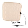 Square Car Seat Heating Pad With Plush Cover 12V Car