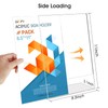 6 Pack 8.5 x 11 Acrylic Sign Stand Holders -
