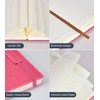 Biuwory Lined Journal Notebook for Women Men,256 Pages A5 Hardcover