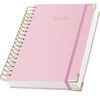 ALKALO Spiral Notebook Journal, 328 Pages Linen Hardcover College Ruled