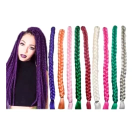 Ari 3 Extensiones  De Cabello Sintetico Para Trenzas 58cm