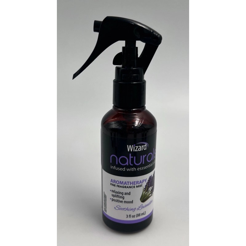 Wizard 12 Wizard Naturals Fine Fragrance Mist Essential Oils Soothing