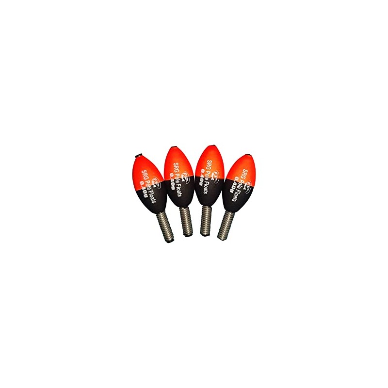 SRG Pole Floats Jigger Floats Pack of 4 (4 x