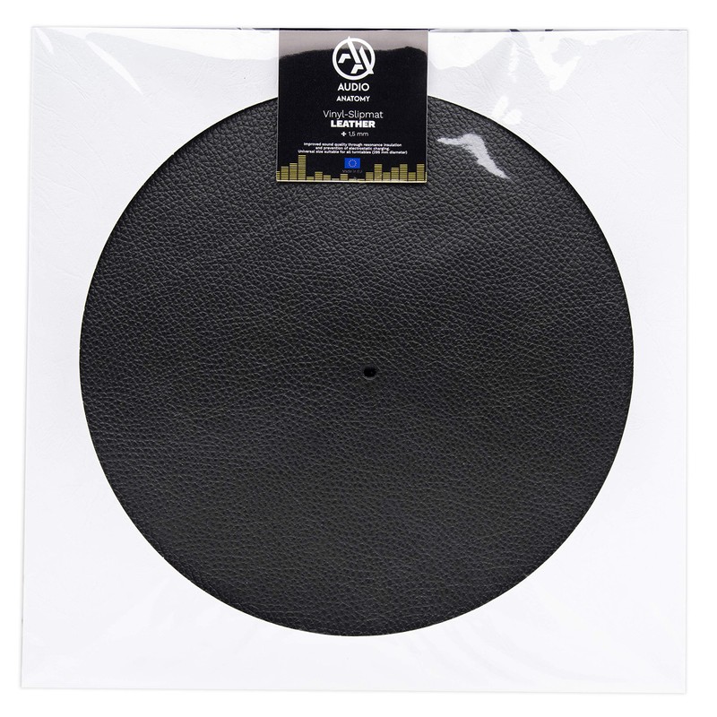 AA Audio Anatomy Vinyl Record Turntable Pad Leather 1.5mm